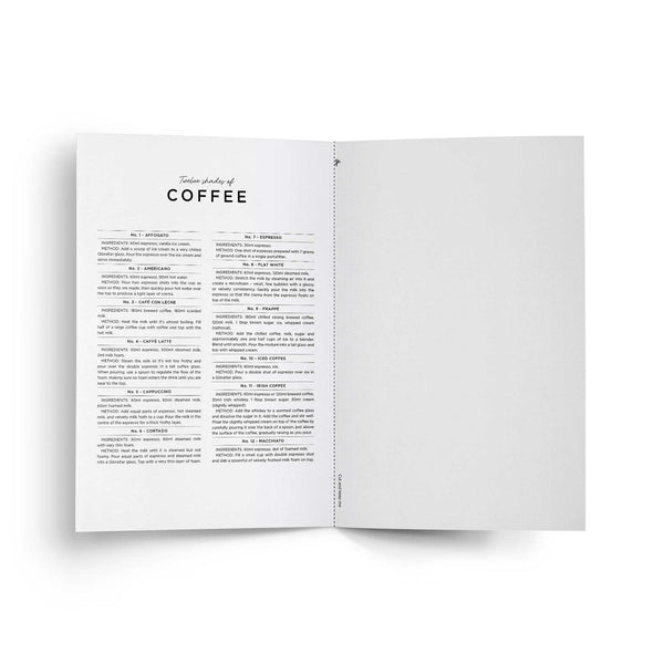Charles And Marie TWELVE SHADES Of COFFEE – Grusskarte A5 | Everlong Print