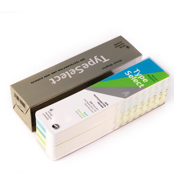 Charles And Marie TYPESELECT - Text-Schriften-Fächer | Michael Wörgötter | Hermann Schmidt Verlag