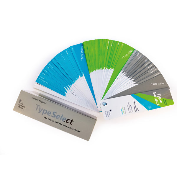 Charles And Marie TYPESELECT - Text-Schriften-Fächer | Michael Wörgötter | Hermann Schmidt Verlag