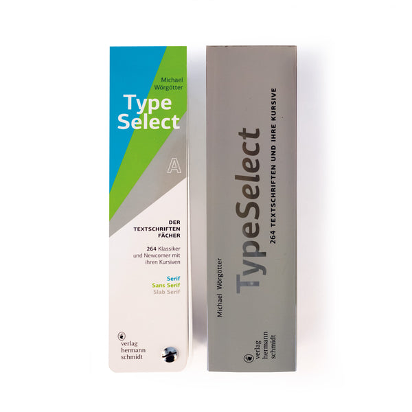 charles and marie TYPESELECT - Text-Schriften-Fächer | Michael Wörgötter | Hermann Schmidt Verlag