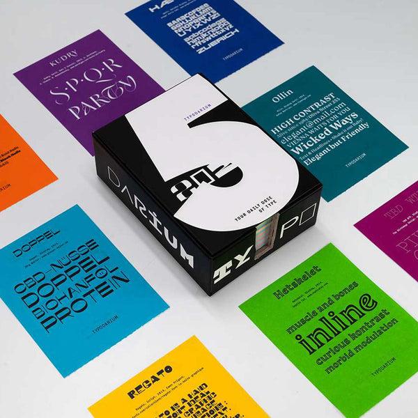 Charles And Marie TYPODARIUM - Abreißkalender 2025 | Hermann Schmidt Verlag