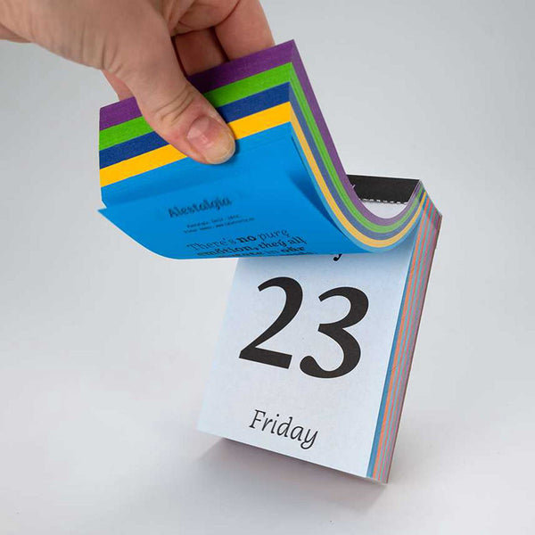 charles and marie TYPODARIUM - Abreißkalender 2025 | Hermann Schmidt Verlag