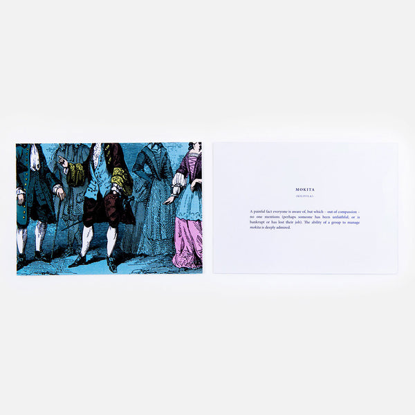 Charles And Marie UNTRANSLATEABLE WORDS | 20er KARTENSET International | The School Of Life