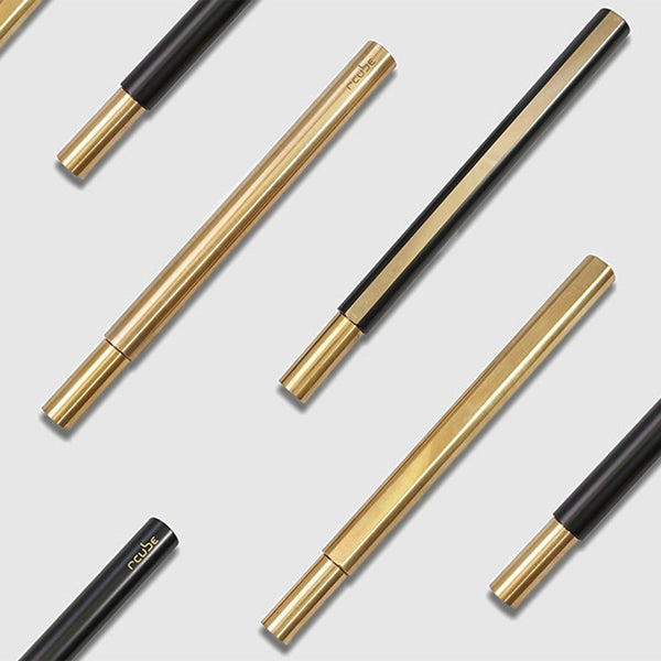 Charles And Marie VISI | Messing KUGELSCHREIBER | Rcube Design