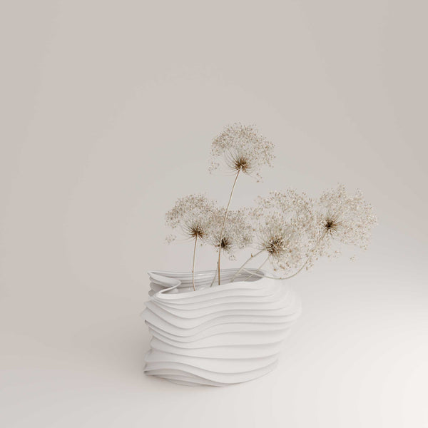Charles And Marie Voo G - Porzellan BLUMENVASE - H=28 Cm | Holaria