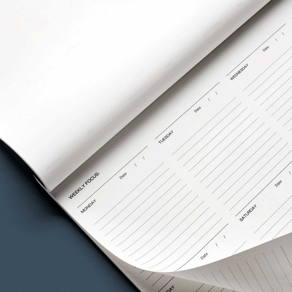 Charles And Marie WEEKLY DESK PAD | WOCHENPLANER | A4 | Karst Stone Paper