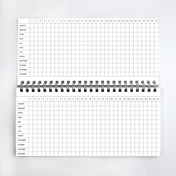 Charles And Marie WEEKLY PLANNER Betty | WOCHEN SCHREIBTISCH PLANER | 108 Seiten | Nolki