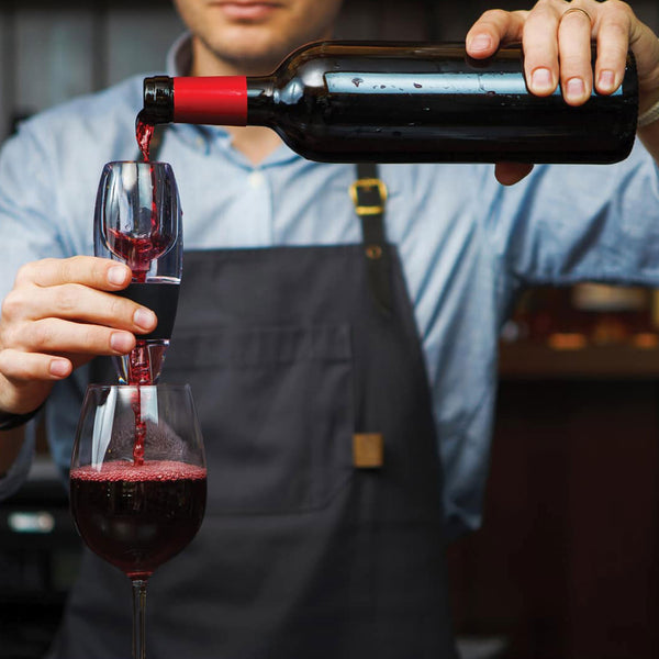 charles and marie Wein-Set mit Belüfter - 4-teiliges Set | Laguiole