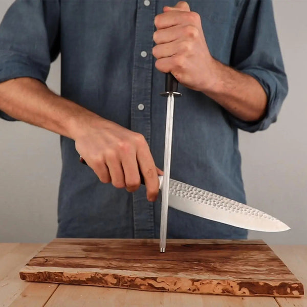 Charles And Marie WETZSTAHL | MESSERSCHÄRFER | 30 Cm Stablänge | Kotai