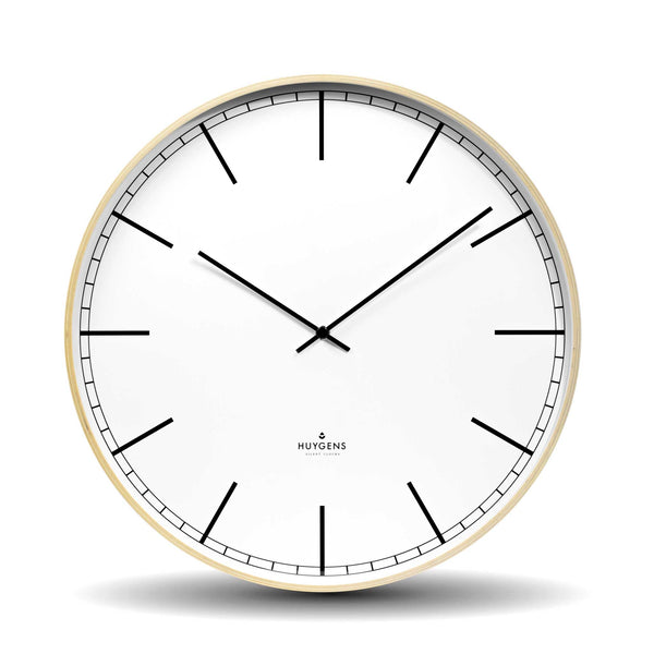 Charles And Marie WOOD INDEX - Geräuscharme WANDUHR Mit HOLZGEHÄUSE | Huygens