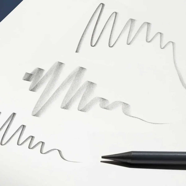 Charles And Marie WOODLESS PENCILS | Holzfreies Graphit-BLEISTIFT-SET | 2B | Karst Stone Paper