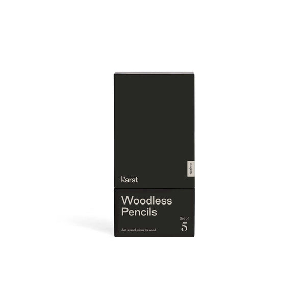 Charles And Marie WOODLESS PENCILS | Holzfreies Graphit-BLEISTIFT-SET | 2B | Karst Stone Paper