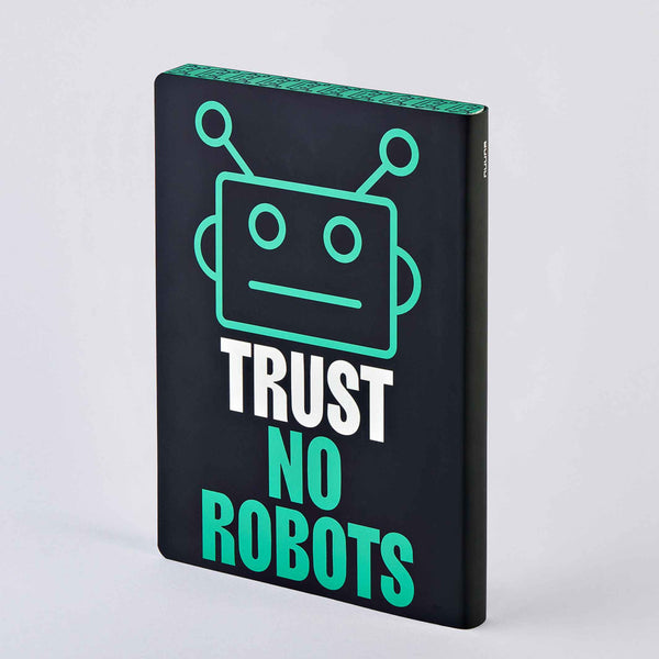 Charles And Marie WRITE AGAINST THE MACHINES - NOTIZBUCH - GRAPHIC L Serie | Nuuna