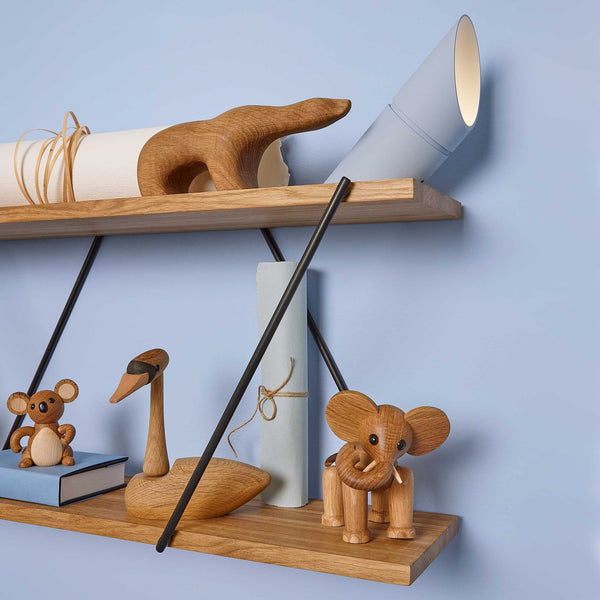 Charles And Marie XO2 REGALSYSTEM | GRUNDMODUL 80 Cm Breit | Eiche Natur | Morten Gøttler | Spring Copenhagen