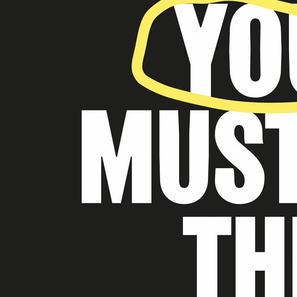 Charles And Marie YOU MUST BE THE CHANGE | GRAPHIC L Serie | Schwarzes NOTIZBUCH | Nuuna