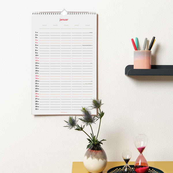 Charles And Marie Zweitausend&fünfundzwanzig - FAMILIENKALENDER & PLANER 2025 - 27×42 Cm | rikiki