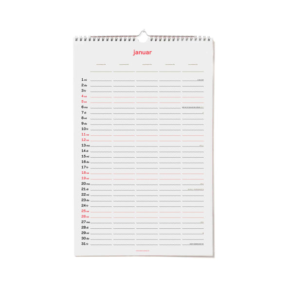 charles and marie zweitausend&fünfundzwanzig - FAMILIENKALENDER & PLANER 2025 - 27×42 cm | rikiki