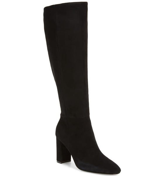 charles by charles david BRILLIANT BOOT Charles David Black Kid Suede