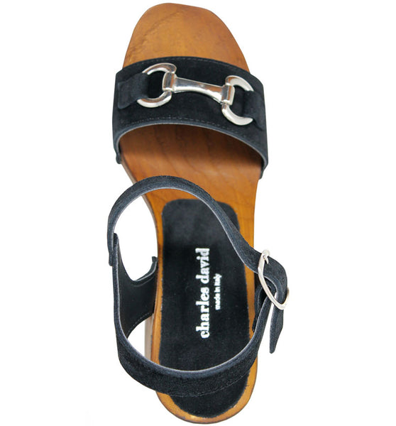 Charles By Charles David EXPOSED SANDAL Charles David Black