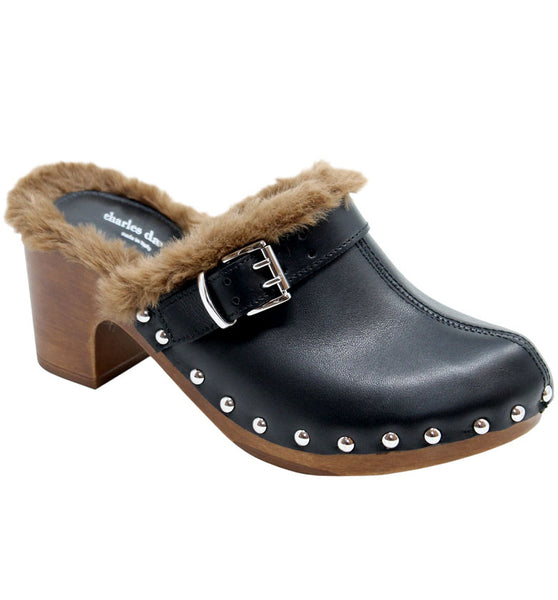 charles by charles david LECCE CLOG Charles David Black