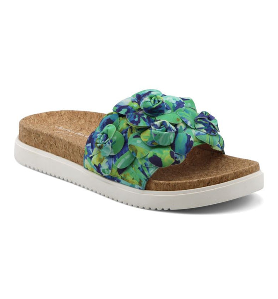 charles by charles david PHOETIC SANDAL SLIDE Charles David Bluemulti