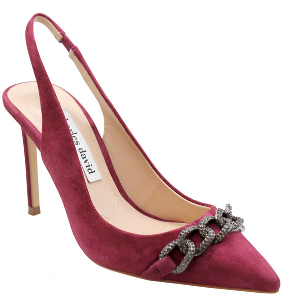 charles by charles david REELING PUMP Charles David Mahogany