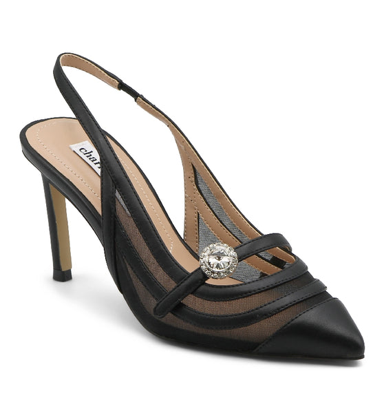 charles by charles david SWAN SLINGBACK Charles David Black