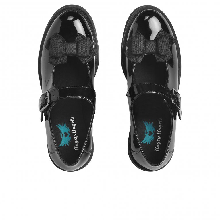 Charles Clinkard Angry Angels Empower Girls Senior School Shoes