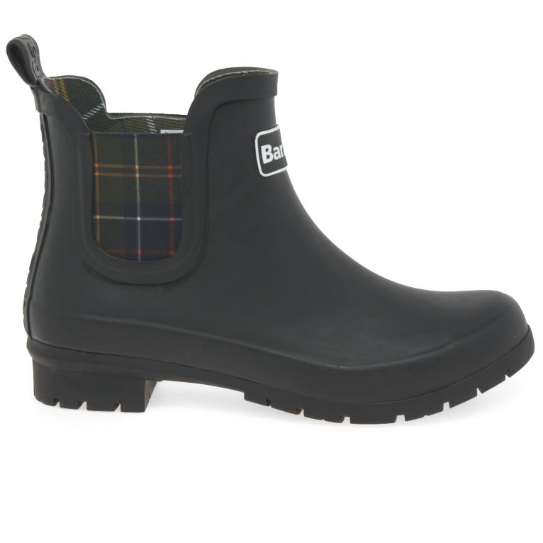 Charles Clinkard Barbour Kingham Womens Wellington Ankle Boots