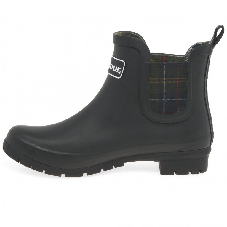 Charles Clinkard Barbour Kingham Womens Wellington Ankle Boots