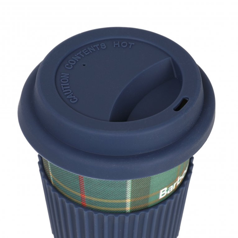 Charles Clinkard Barbour Travel Mug & Beanie Hat Men's Gift Set