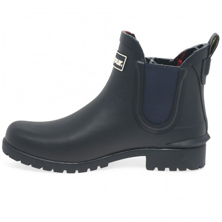 Charles Clinkard Barbour Wilton Womens Wellington Ankle Boots
