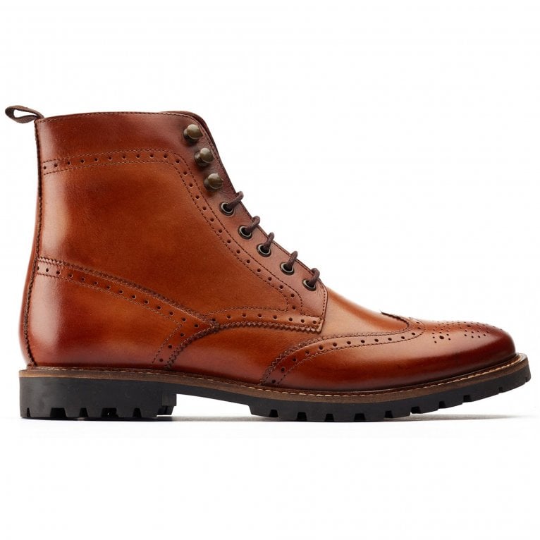 Charles Clinkard Base London Boone Mens Brogue Boots