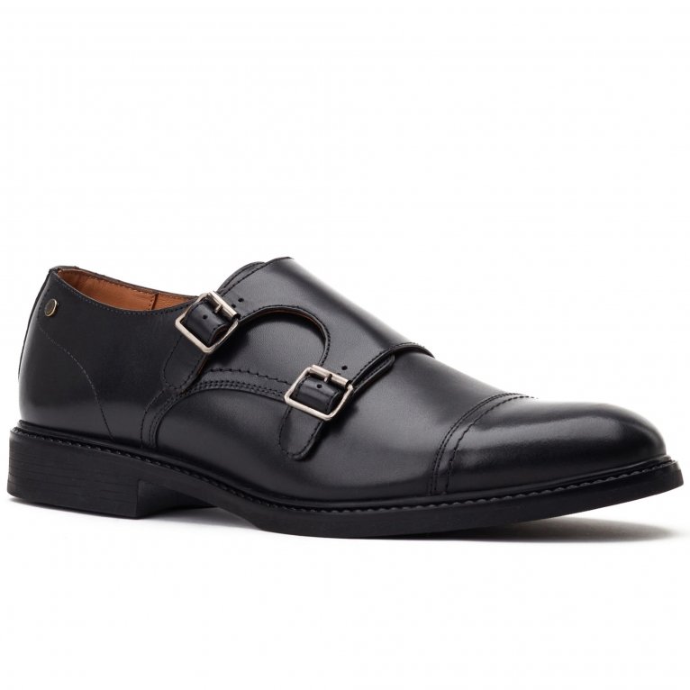 charles clinkard Base London Diablo Mens Monk Shoes
