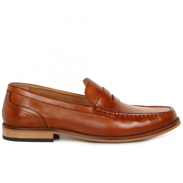 Charles Clinkard Base London Garfield Mens Penny Loafers