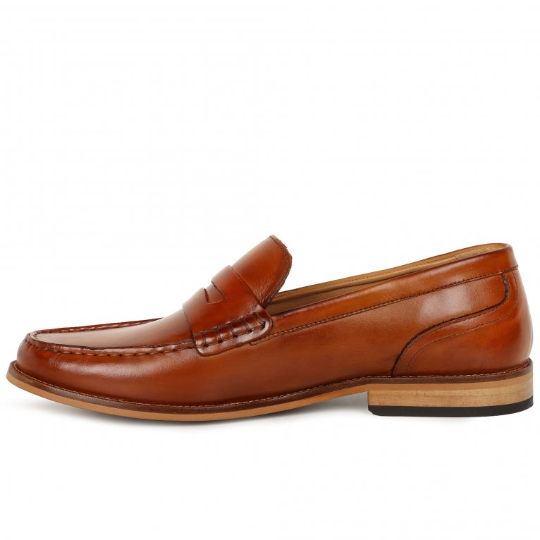 Charles Clinkard Base London Garfield Mens Penny Loafers