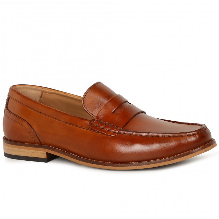 charles clinkard Base London Garfield Mens Penny Loafers