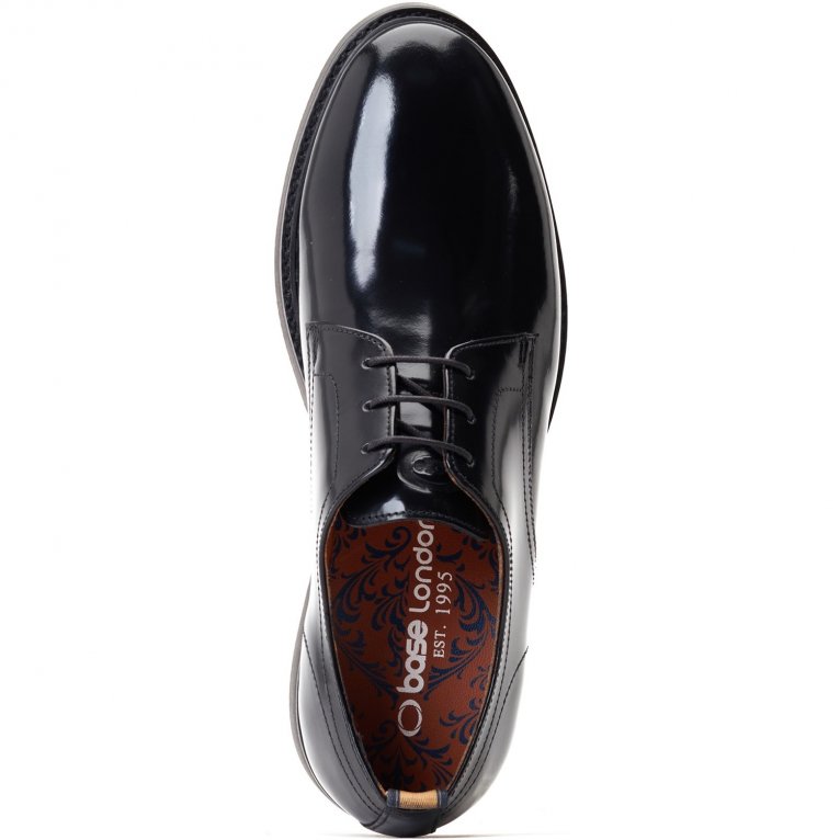 Charles Clinkard Base London Roly Plain Toe Mens Derby Shoes