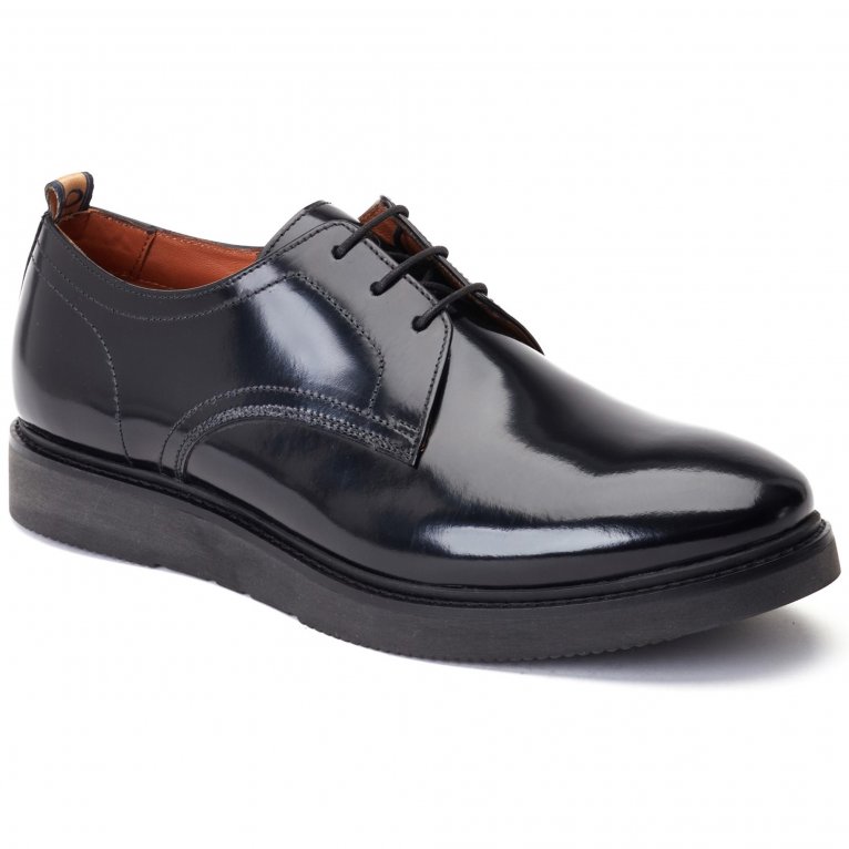 charles clinkard Base London Roly Plain Toe Mens Derby Shoes