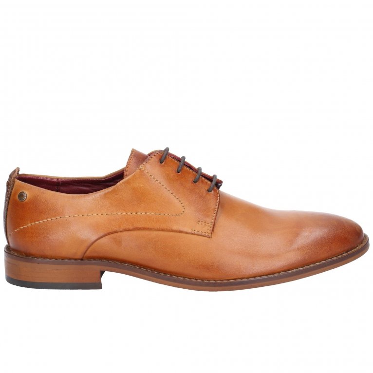 Charles Clinkard Base London Script Washed Mens Derby Shoes