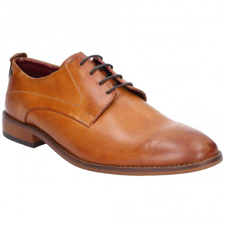 charles clinkard Base London Script Washed Mens Derby Shoes