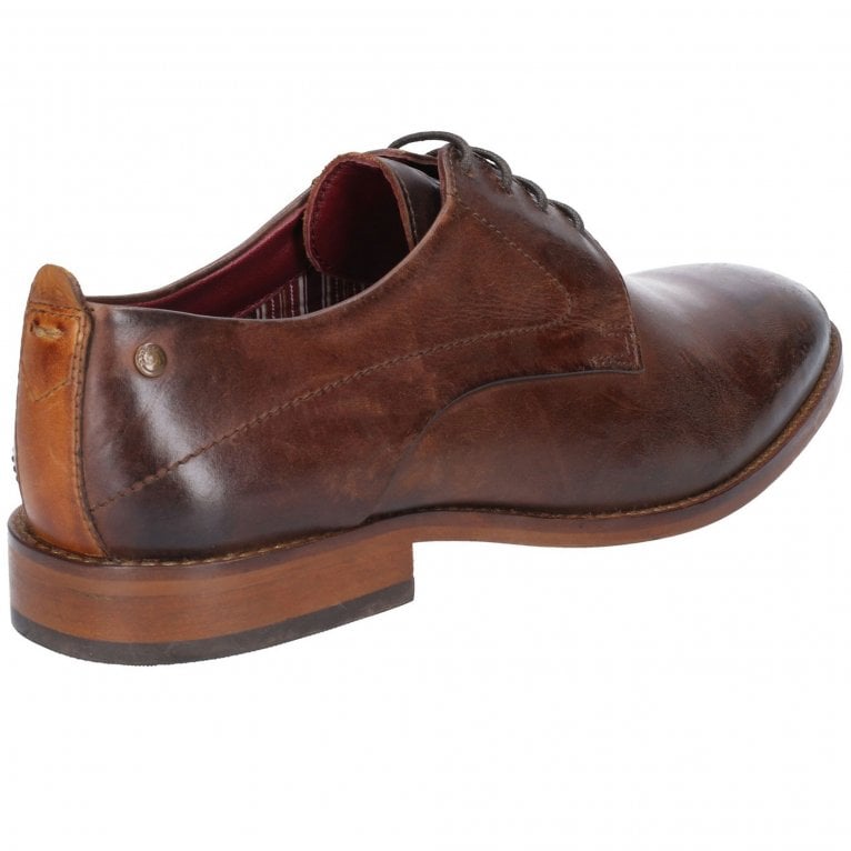 Charles Clinkard Base London Script Washed Mens Lace Up Shoes