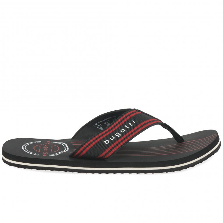 Charles Clinkard Bugatti Flat Mens Toe Post Sandals