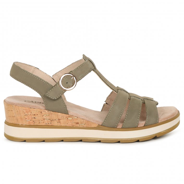 Charles Clinkard Caprice Explore Womens Wedge Heel Sandals