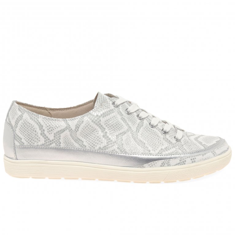 Charles Clinkard Caprice Star Womens Casual Lace Up Trainers