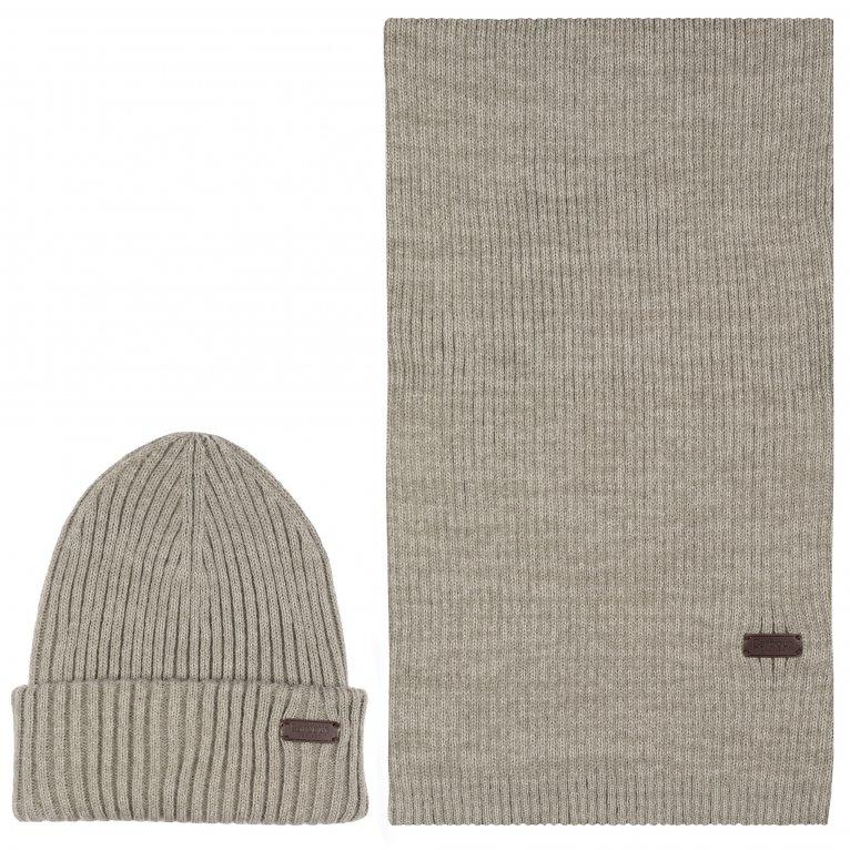 charles clinkard Barbour Crimdon Hat & Scarf Set