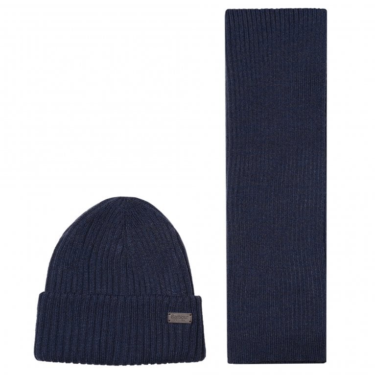 charles clinkard Barbour Crimdon Hat & Scarf Set