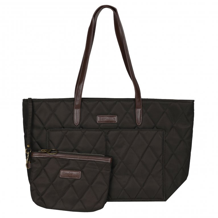 Charles Clinkard Barbour Quilted Womens Tote Bag