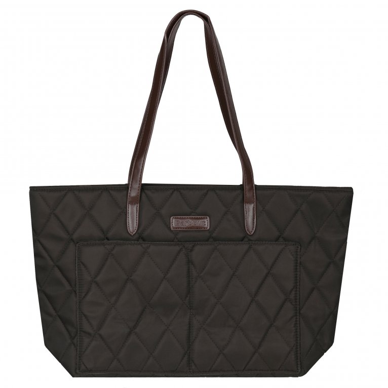 charles clinkard Barbour Quilted Womens Tote Bag