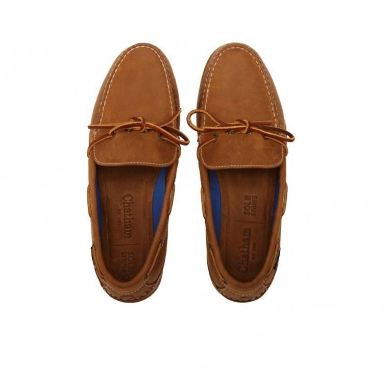 Charles Clinkard Chatham Saunton Mens Boat Shoes